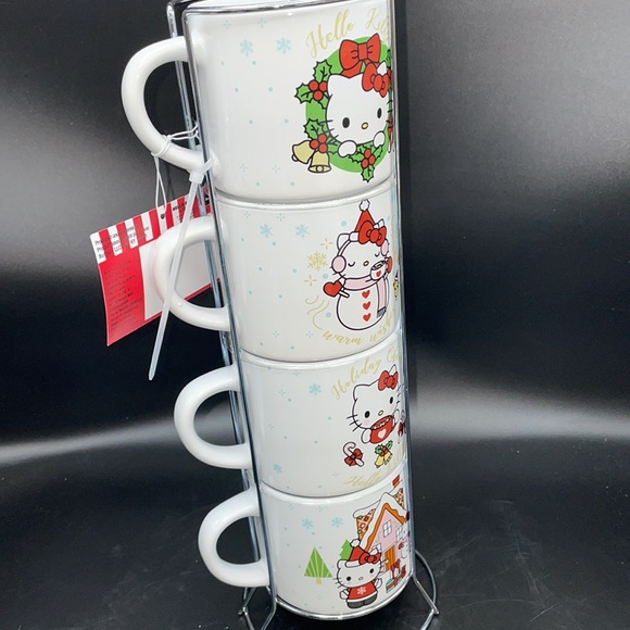 Holiday SALE 🎁⬇️ Hello Kitty Christmas stacked Mug Set - Picture 2 of 5